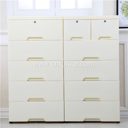 Cabinets Storage Bedroom Multi-function Plastic Drawer